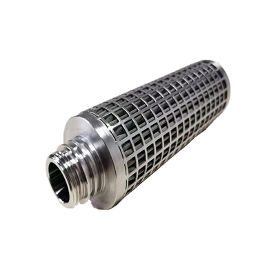 Cartucho de filtro de pantalla sinterizado Pantalla sinterizada multicapa Elemento de filtro de acero inoxidable Pantalla sinterizada de metal 316L