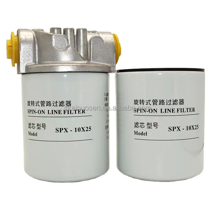 Filtro giratorio hydráulico de la tubería del filtro SP-06X10 SP-08X25 SP-10X10 SPA-10X1 SPB-10X10 SPX-10X25 SPAX-10X10 SPH-08-J