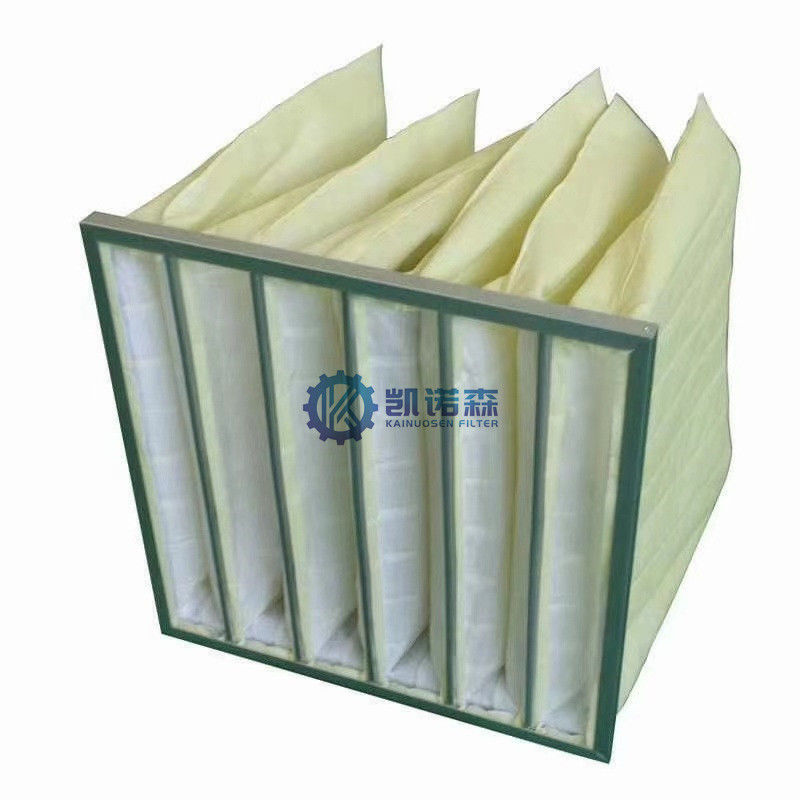 ODM industrial del OEM del filtro de aire de la HVAC del bolso del filtro de aire del marco de aluminio