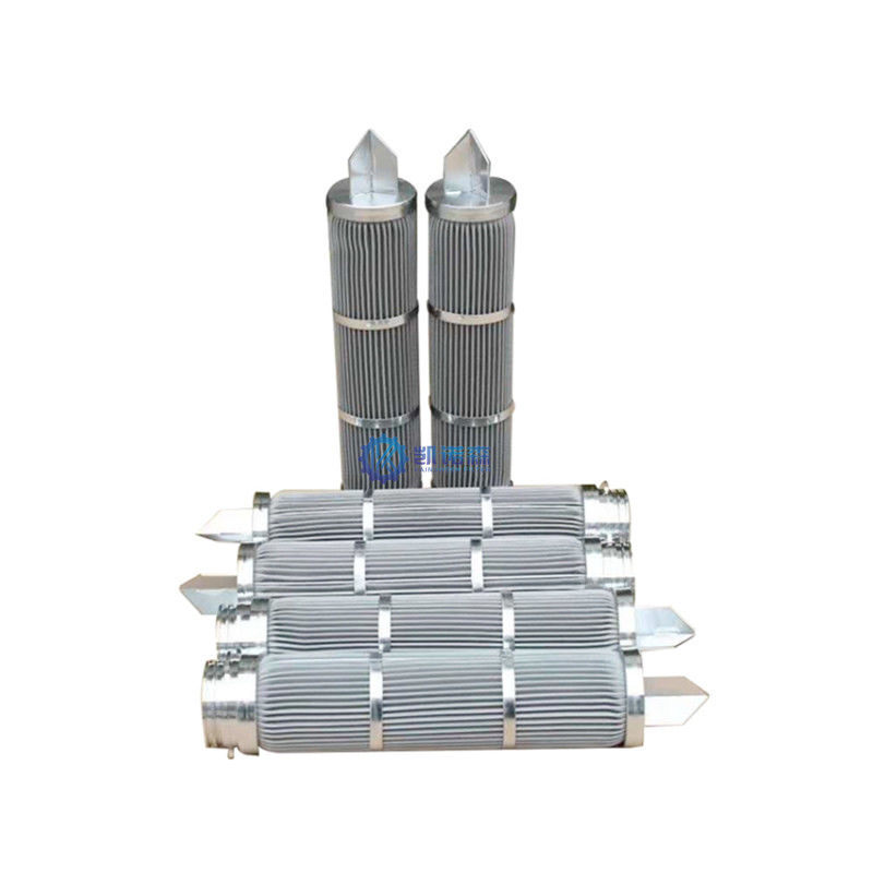 Malla de alambre sinterizada elemento filtrante de acero inoxidable de 0,5 micrones, filtro de aceite hidráulico